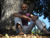 Adrian Wolfe - Happy fellow under a huge tree